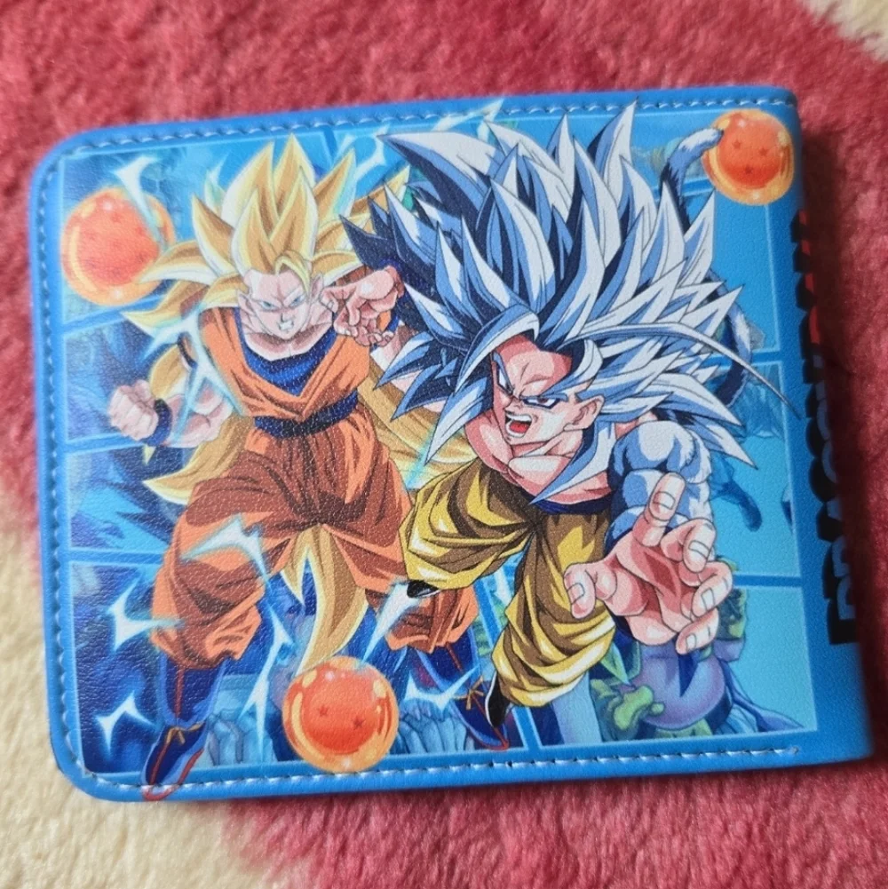 New dragon ball z anime manga leather wallet